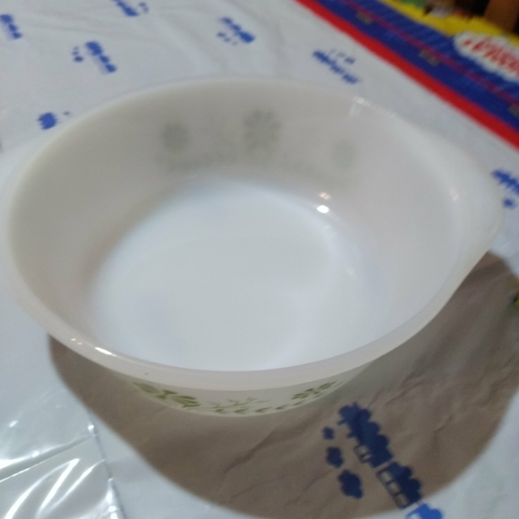 VINTAGE BAKE KING PYREX DISH BOWL GREEN CANDY - Picture 4 of 6